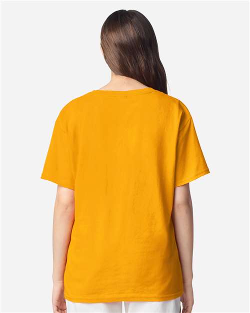 Gildan 3000B Youth Light Cotton T-Shirt - Back view