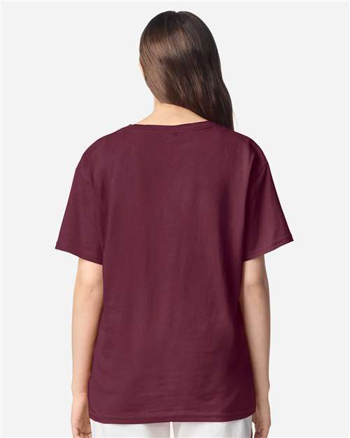 Gildan 3000B Youth Light Cotton T-Shirt - Back view
