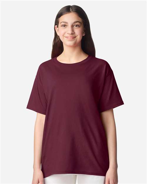 Gildan 3000B Youth Light Cotton T-Shirt - Front view