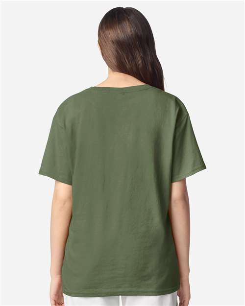 Gildan 3000B Youth Light Cotton T-Shirt - Back view