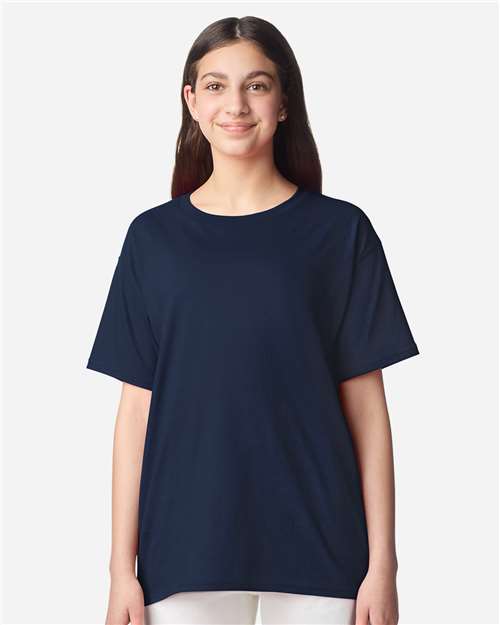 Gildan 3000B Youth Light Cotton T-Shirt - Front view