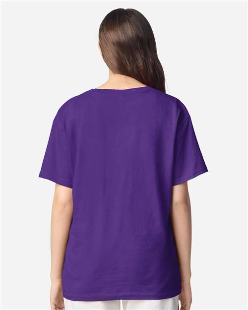 Gildan 3000B Youth Light Cotton T-Shirt - Back view