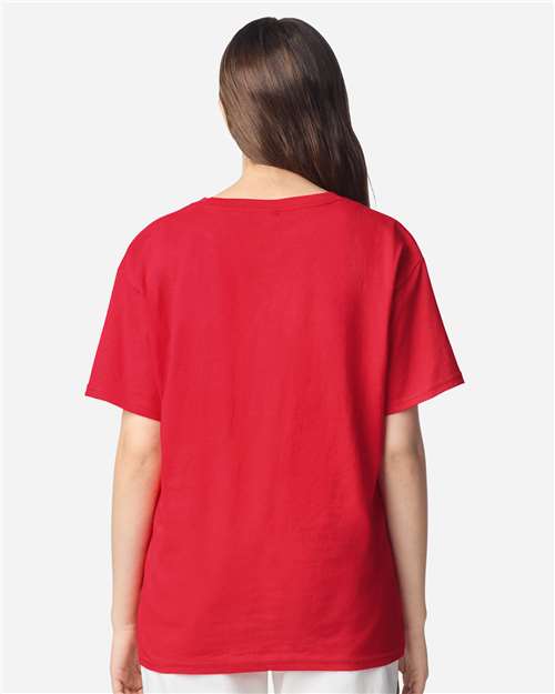Gildan 3000B Youth Light Cotton T-Shirt - Back view