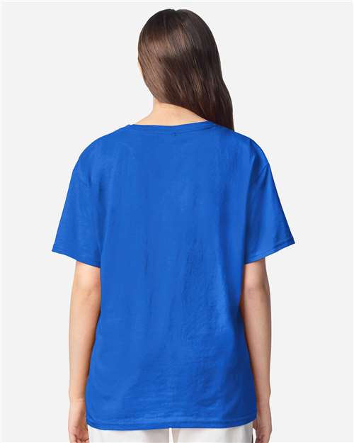 Gildan 3000B Youth Light Cotton T-Shirt - Back view
