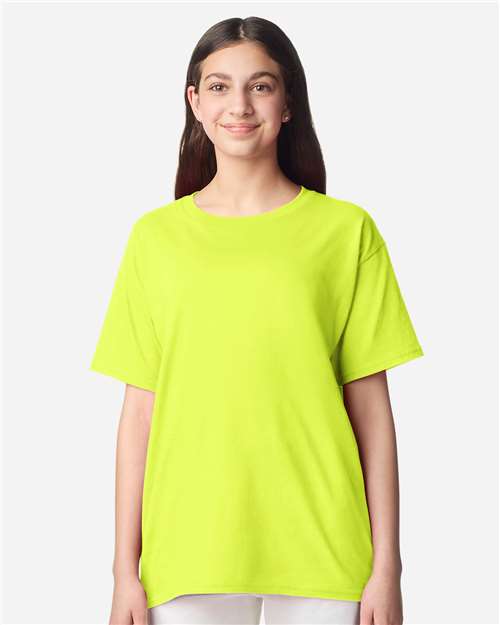 Gildan 3000B Youth Light Cotton T-Shirt - Front view