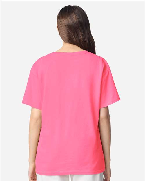 Gildan 3000B Youth Light Cotton T-Shirt - Back view