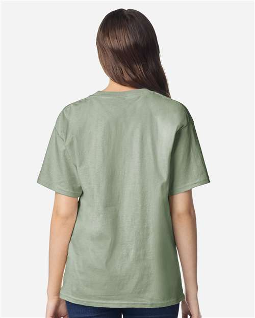 Gildan 3000B Youth Light Cotton T-Shirt - Back view