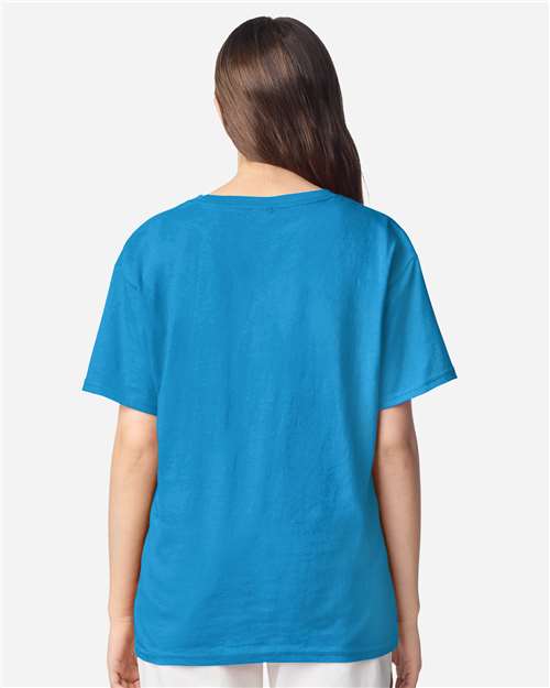 Gildan 3000B Youth Light Cotton T-Shirt - Back view