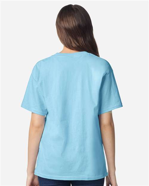 Gildan 3000B Youth Light Cotton T-Shirt - Back view