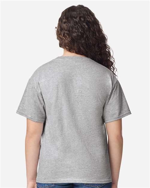 Gildan 3000B Youth Light Cotton T-Shirt - Back view