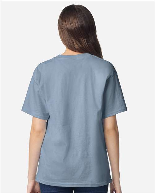 Gildan 3000B Youth Light Cotton T-Shirt - Back view