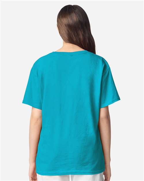 Gildan 3000B Youth Light Cotton T-Shirt - Back view