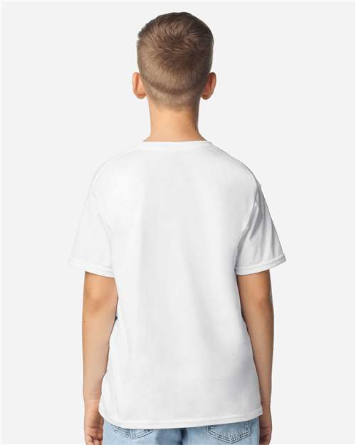 Gildan 3000B Youth Light Cotton T-Shirt - Back view
