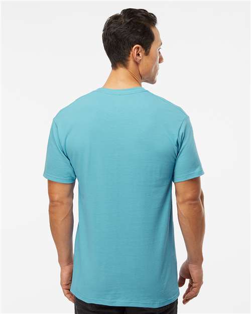 M&O 4800 Men's Gold Soft Touch T-Shirt - Back view