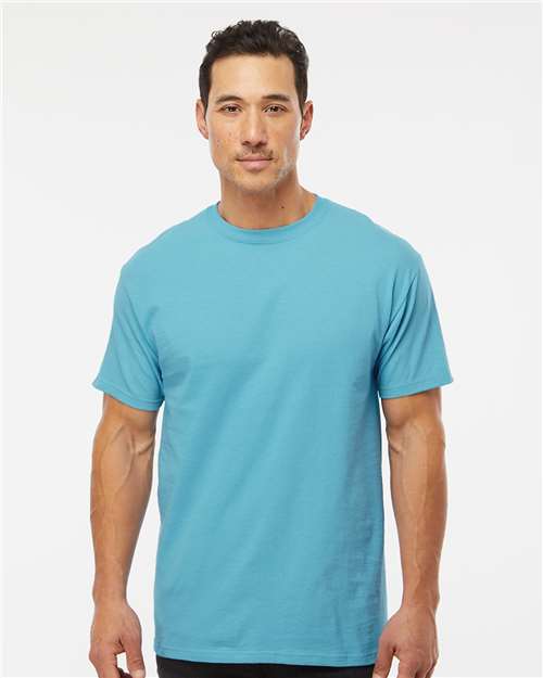 M&O 4800 Men's Gold Soft Touch T-Shirt - Front view