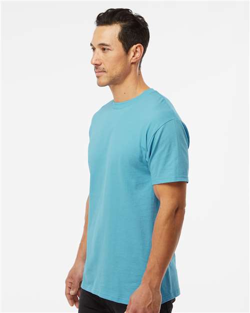 M&O 4800 Men's Gold Soft Touch T-Shirt - Side view