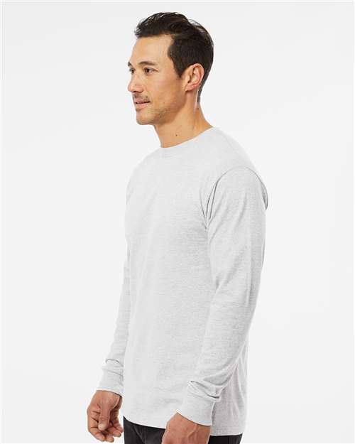 M&O 4820 Men's B-Tech Cotton-Feel T-Shirt - Side view