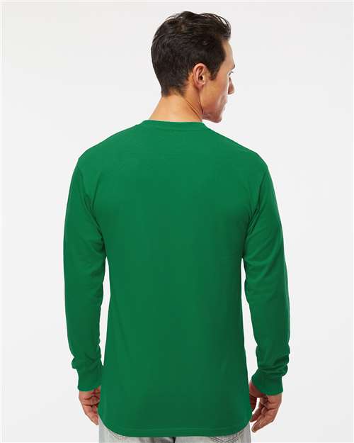 M&O 4820 Men's B-Tech Cotton-Feel T-Shirt - Back view