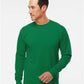 M&O 4820 Men's B-Tech Cotton-Feel T-Shirt - Front view