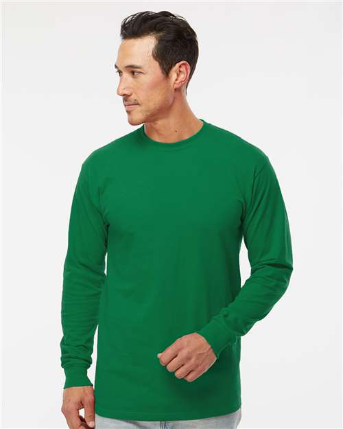M&O 4820 Men's B-Tech Cotton-Feel T-Shirt - Front view