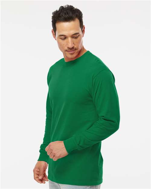 M&O 4820 Men's B-Tech Cotton-Feel T-Shirt - Side view