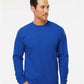 M&O 4820 Men's B-Tech Cotton-Feel T-Shirt - Front view
