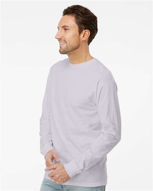 M&O 4820 Men's B-Tech Cotton-Feel T-Shirt - Side view