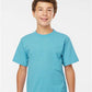 M&O 4850 Youth Gold Soft Touch T-Shirt - Front view