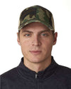 Adams Headwear OL102 Ollie Distressed Trucker Cap - Front view