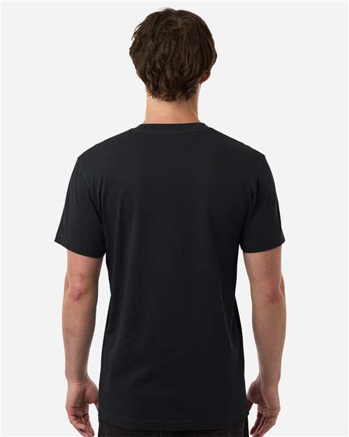 Independent Trading Co. PRM180PT Unisex Premium T-Shirt - Back view