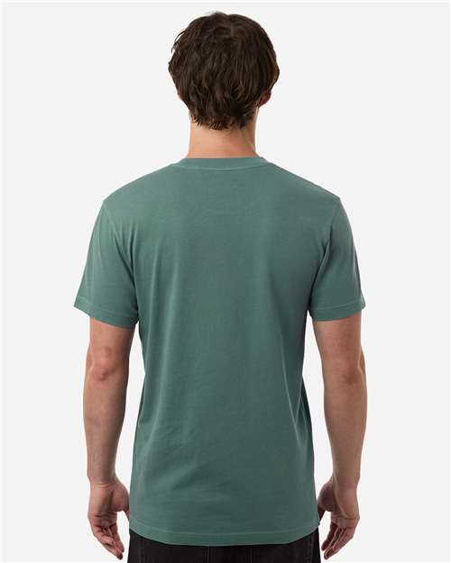 Independent Trading Co. PRM180PT Unisex Premium T-Shirt - Back view