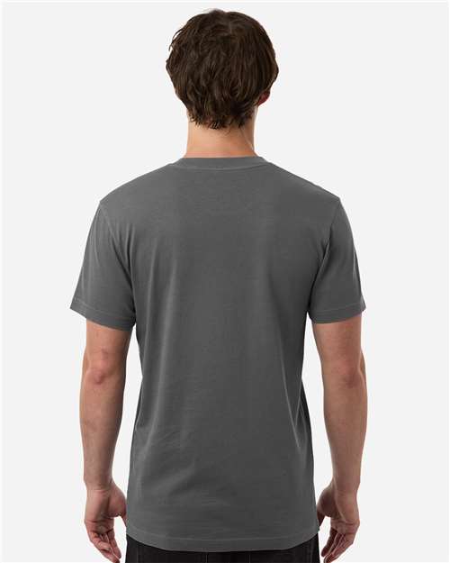 Independent Trading Co. PRM180PT Unisex Premium T-Shirt - Back view