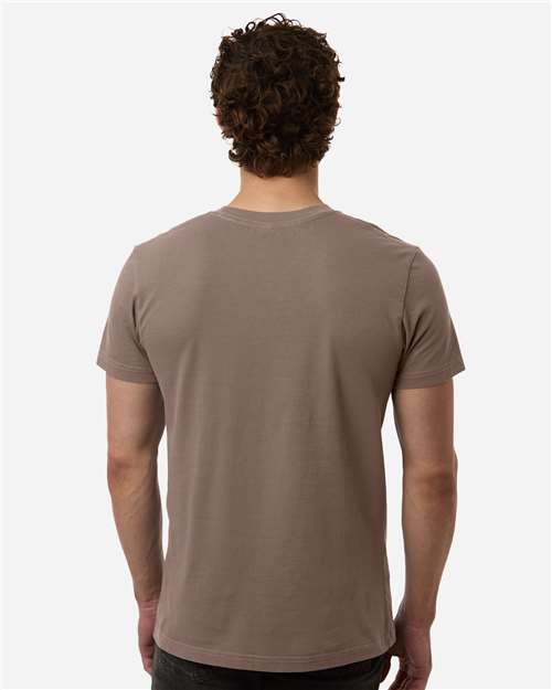 Independent Trading Co. PRM180PT Unisex Premium T-Shirt - Back view