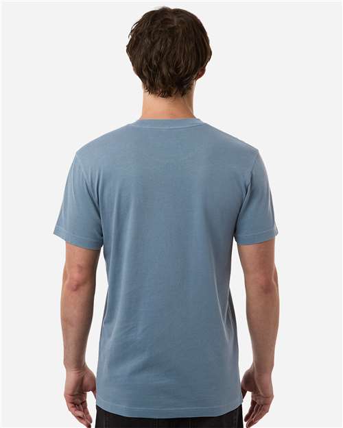 Independent Trading Co. PRM180PT Unisex Premium T-Shirt - Back view
