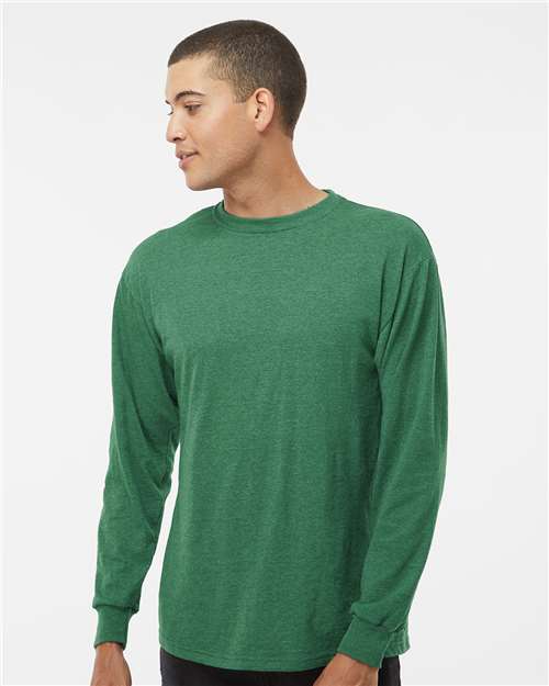 M&O 4820 Men's B-Tech Cotton-Feel T-Shirt - Front view