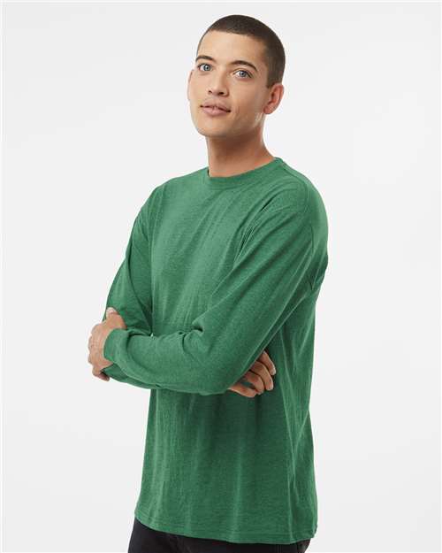 M&O 4820 Men's B-Tech Cotton-Feel T-Shirt - Side view