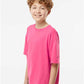 M&O 4850 Youth Gold Soft Touch T-Shirt - Side view
