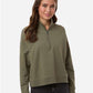 Independent Trading Co. EXP15WPQ Women's Perform Quarter-Zip Pullover - Front view