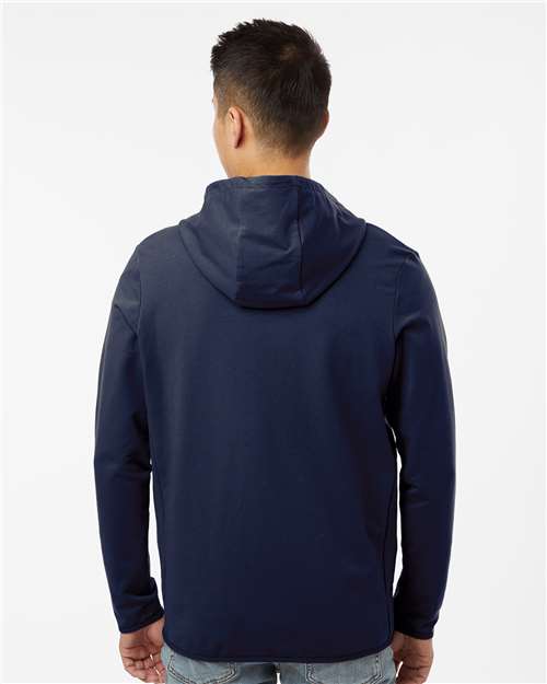 Independent Trading Co. EXP30PZ Unisex Perform Full-Zip Hooded Sweatshirt - Back view