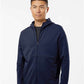 Independent Trading Co. EXP30PZ Unisex Perform Full-Zip Hooded Sweatshirt - Front view