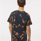 Colortone 1385 Unisex Bleach Out Dyed T-Shirt - Back view