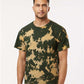 Colortone 1385 Unisex Bleach Out Dyed T-Shirt - Front view