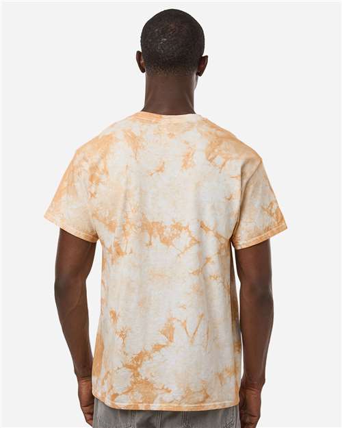 Colortone 1390 Unisex Crystal Wash T-Shirt - Back view