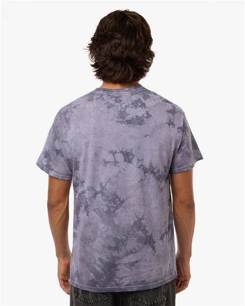 Colortone 1390 Unisex Crystal Wash T-Shirt - Back view
