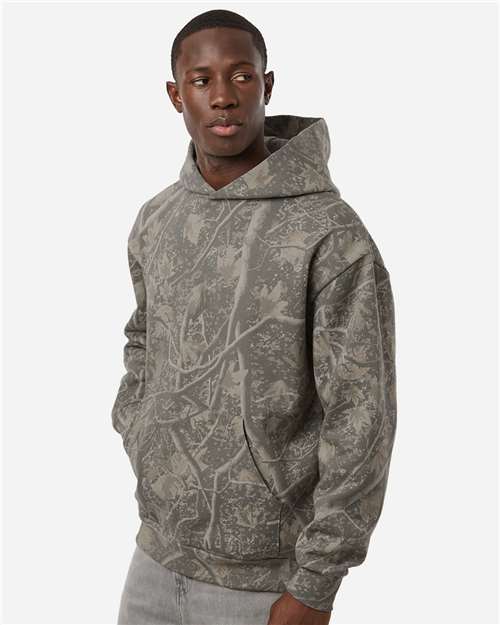 Independent Trading Co. IND330BLV Unisex Boulevard Heavyweight Hooded Sweatshirt - Side view