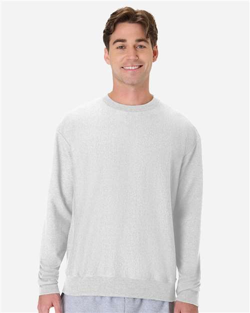 Hanes OG600 Unisex Beefy? Sweats Premium Heavyweight Crewneck Sweatshirt - Front view