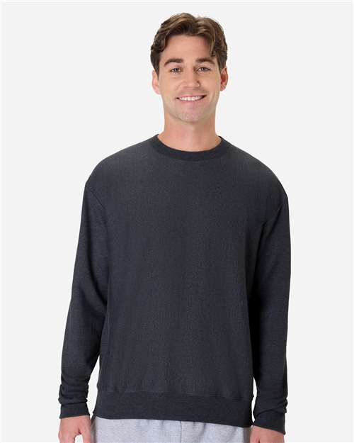 Hanes OG600 Unisex Beefy? Sweats Premium Heavyweight Crewneck Sweatshirt - Front view