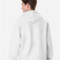 Hanes OG700 Unisex Beefy? Sweats Premium Heavyweight Hooded Sweatshirt - Back view