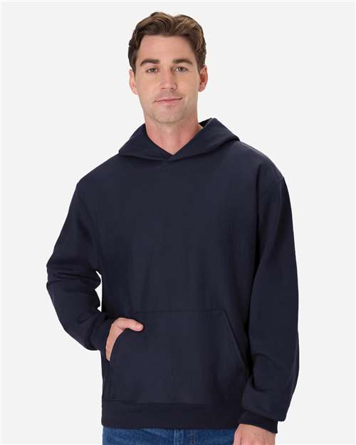 Hanes OG700 Unisex Beefy? Sweats Premium Heavyweight Hooded Sweatshirt - Front view