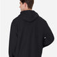 Hanes OG700 Unisex Beefy? Sweats Premium Heavyweight Hooded Sweatshirt - Back view